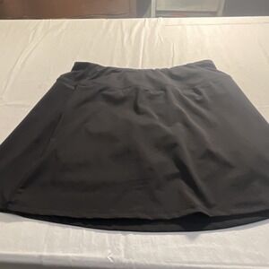 FILA Women's Black Athletic Skort Size S Solid Pull On Short Activewear